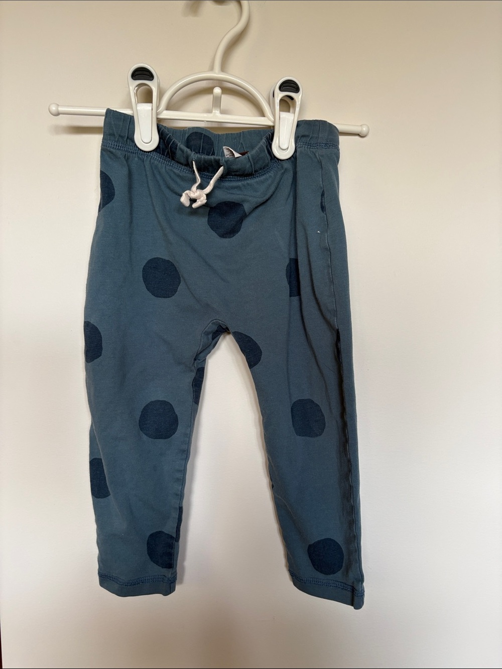 Tea Collection Blue Polka Dot Jogger Pants – 3T